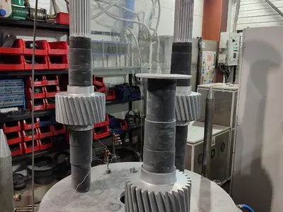 Общий вид деталей с защищённой поверхностью